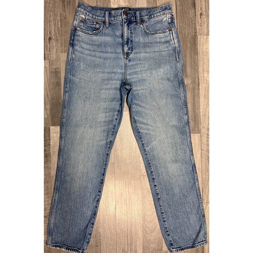 J.Crew Classic Vintage Jeans Womens 29 High Rise Straight Leg Light Wash Denim